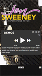 Mobile Screenshot of jensweeney.com