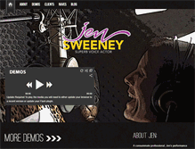 Tablet Screenshot of jensweeney.com